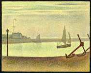 Georges-Pierre Seurat - The Channel at Gravelines, Evening